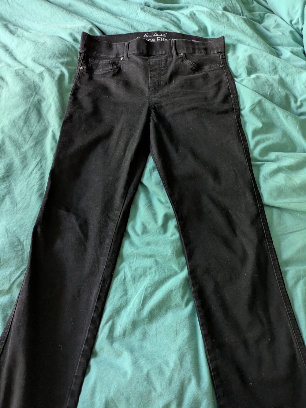 Gloria Vanderbilt Shape Effect High Rise Straight Leg Jeans Size 12